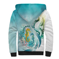 Bahamas Seahorse Sherpa Hoodie Ocean Spirit - Wonder Print Shop