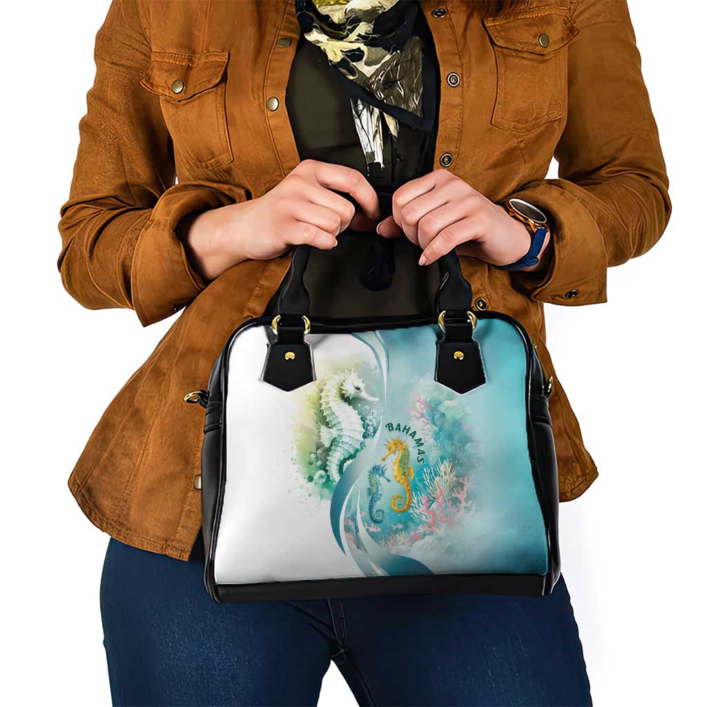 Bahamas Seahorse Shoulder Handbag Ocean Spirit - Wonder Print Shop