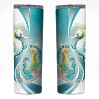 Bahamas Seahorse Skinny Tumbler Ocean Spirit - Wonder Print Shop