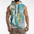 Bahamas Seahorse Sleeveless Hoodie Ocean Spirit - Wonder Print Shop