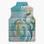 Bahamas Seahorse Sleeveless Puffer Jacket Ocean Spirit - Wonder Print Shop
