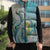 Bahamas Seahorse Sleeveless Puffer Jacket Ocean Spirit - Wonder Print Shop