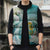 Bahamas Seahorse Sleeveless Puffer Jacket Ocean Spirit - Wonder Print Shop