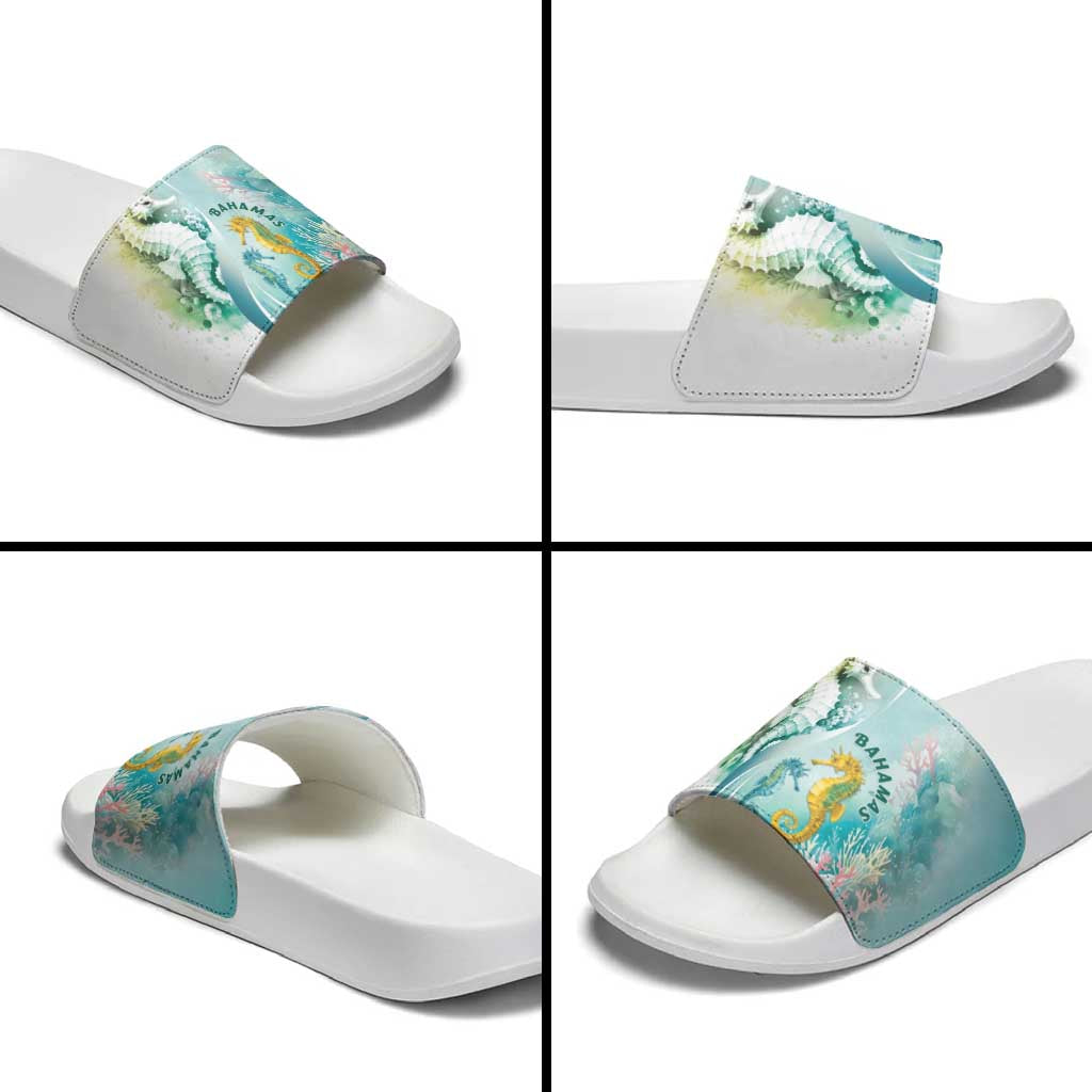Bahamas Seahorse Slide Sandals Ocean Spirit - Wonder Print Shop
