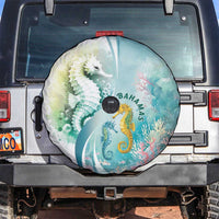 Bahamas Seahorse Spare Tire Cover Ocean Spirit - Wonder Print Shop