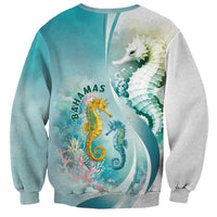 Bahamas Seahorse Sweatshirt Ocean Spirit - Wonder Print Shop