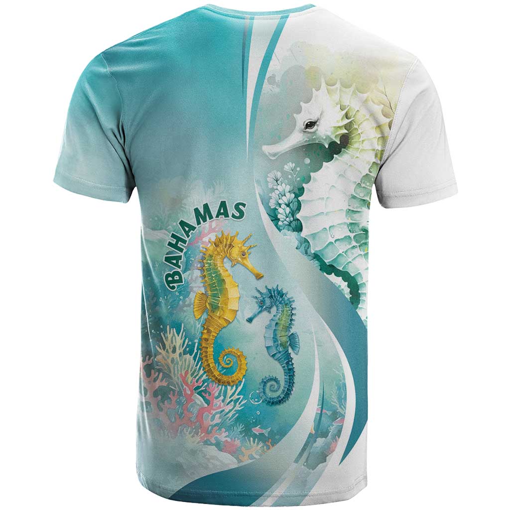 Bahamas Seahorse T Shirt Ocean Spirit - Wonder Print Shop