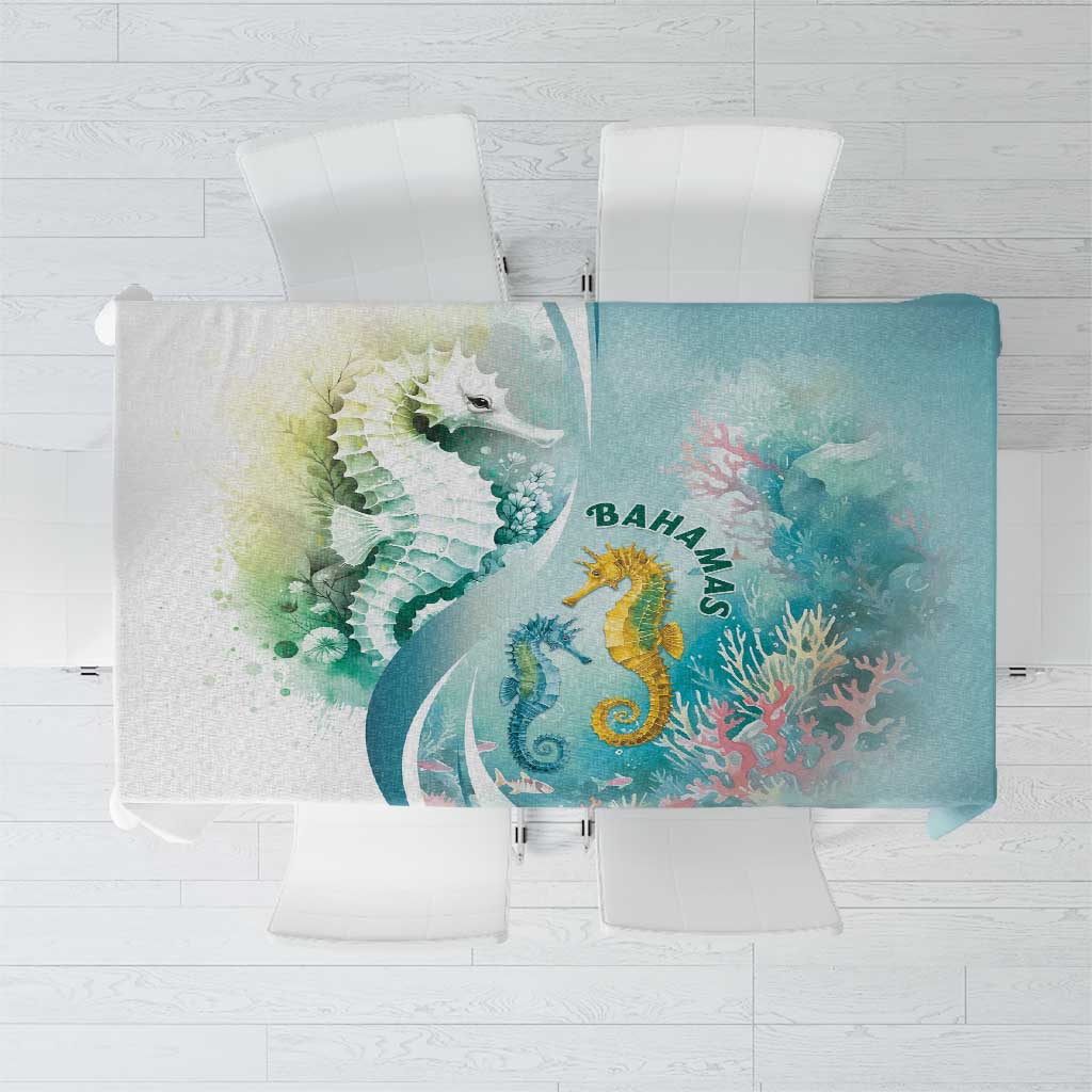 Bahamas Seahorse Tablecloth Ocean Spirit - Wonder Print Shop