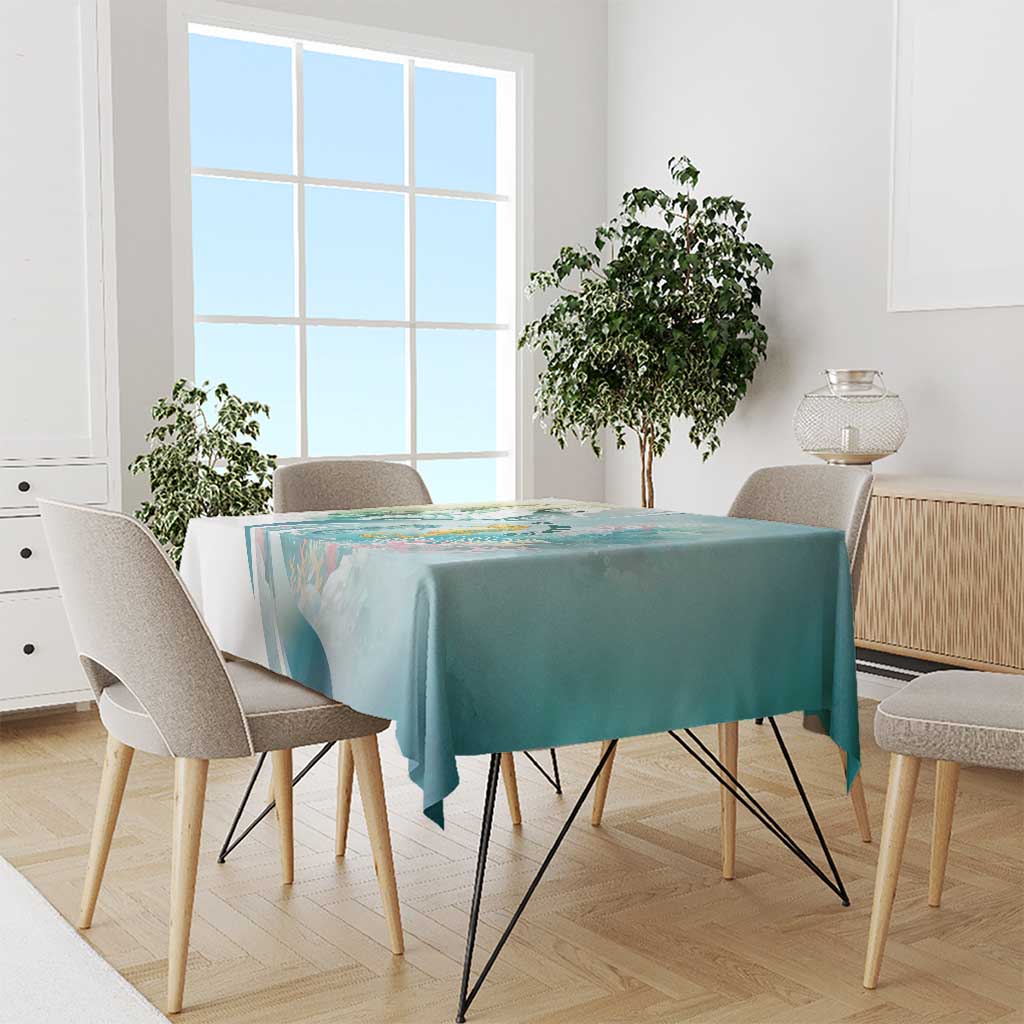 Bahamas Seahorse Tablecloth Ocean Spirit - Wonder Print Shop