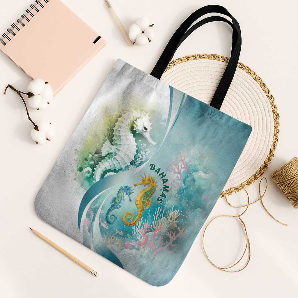 Bahamas Seahorse Tote Bag Ocean Spirit - Wonder Print Shop