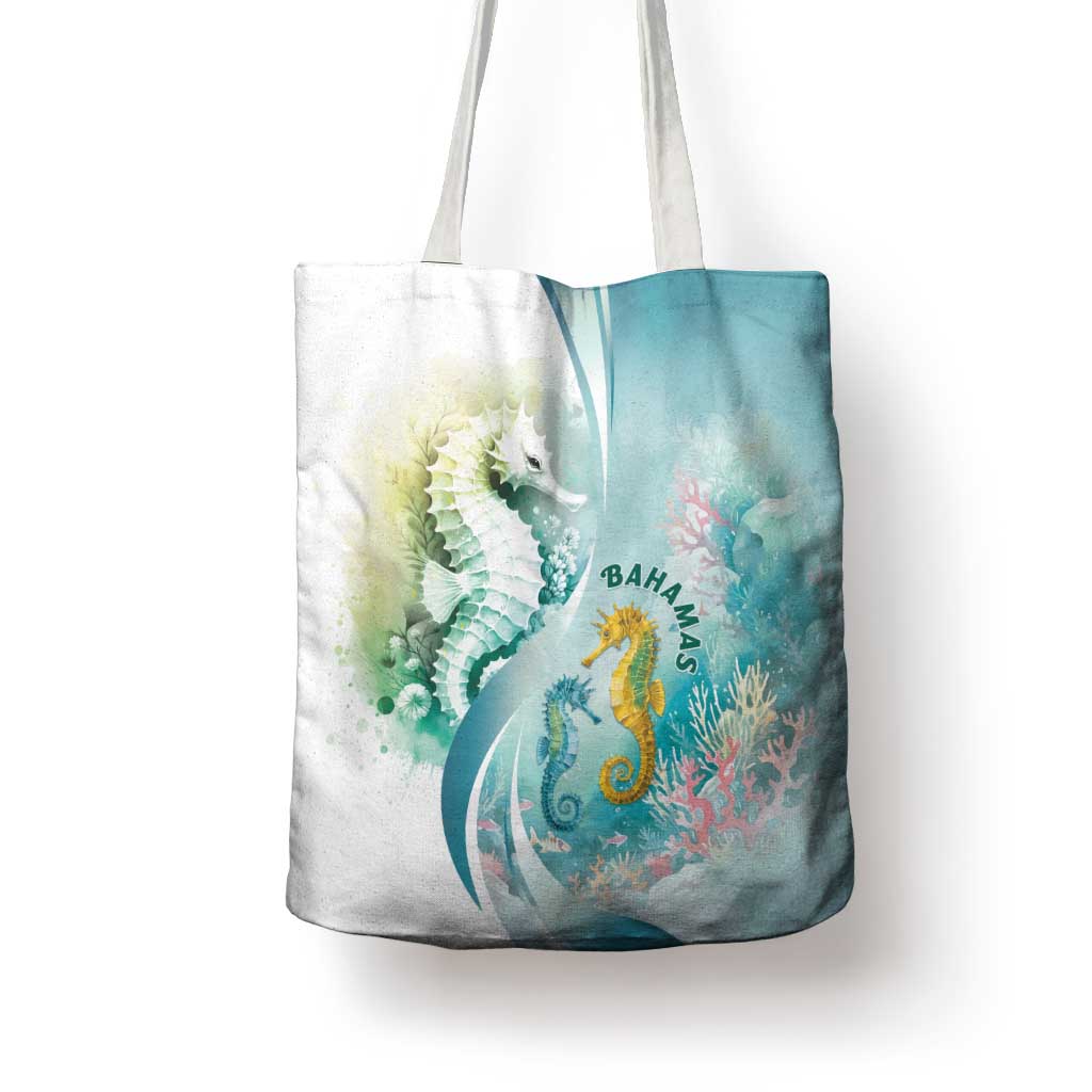 Bahamas Seahorse Tote Bag Ocean Spirit - Wonder Print Shop