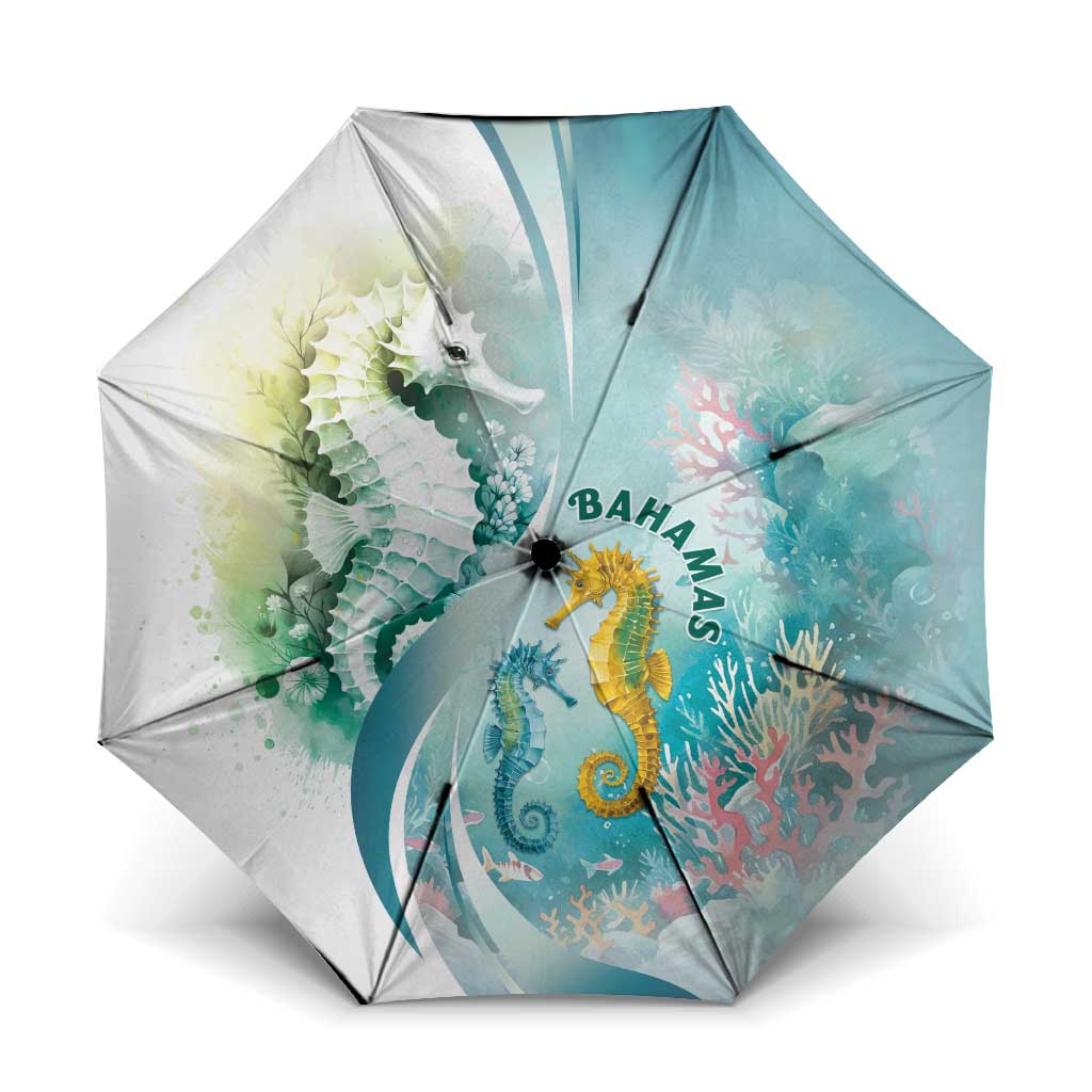 Bahamas Seahorse Umbrella Ocean Spirit - Wonder Print Shop