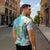 Bahamas Seahorse Zipper Polo Shirt Ocean Spirit - Wonder Print Shop