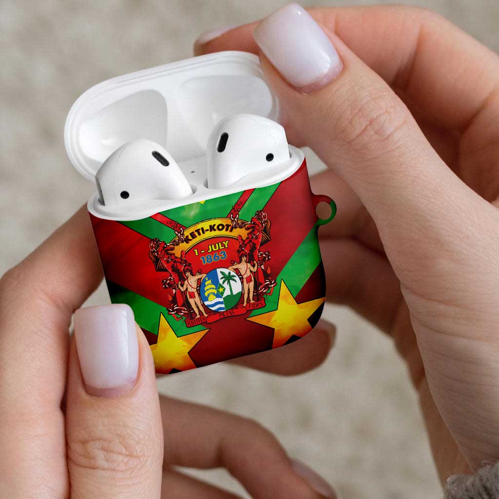 Suriname Emancipation Day AirPods Case Wan Switi Keti Koti - Wonder Print Shop