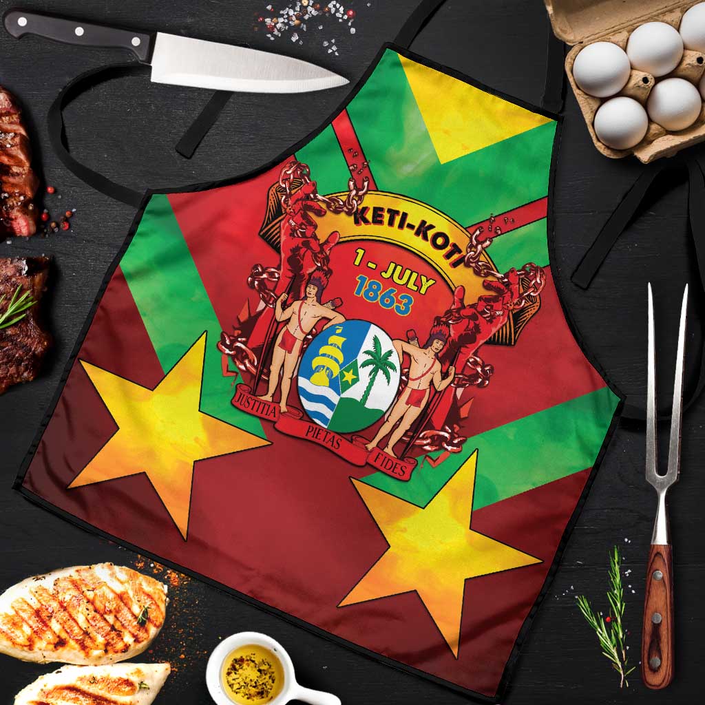 Suriname Emancipation Day Apron Wan Switi Keti Koti - Wonder Print Shop