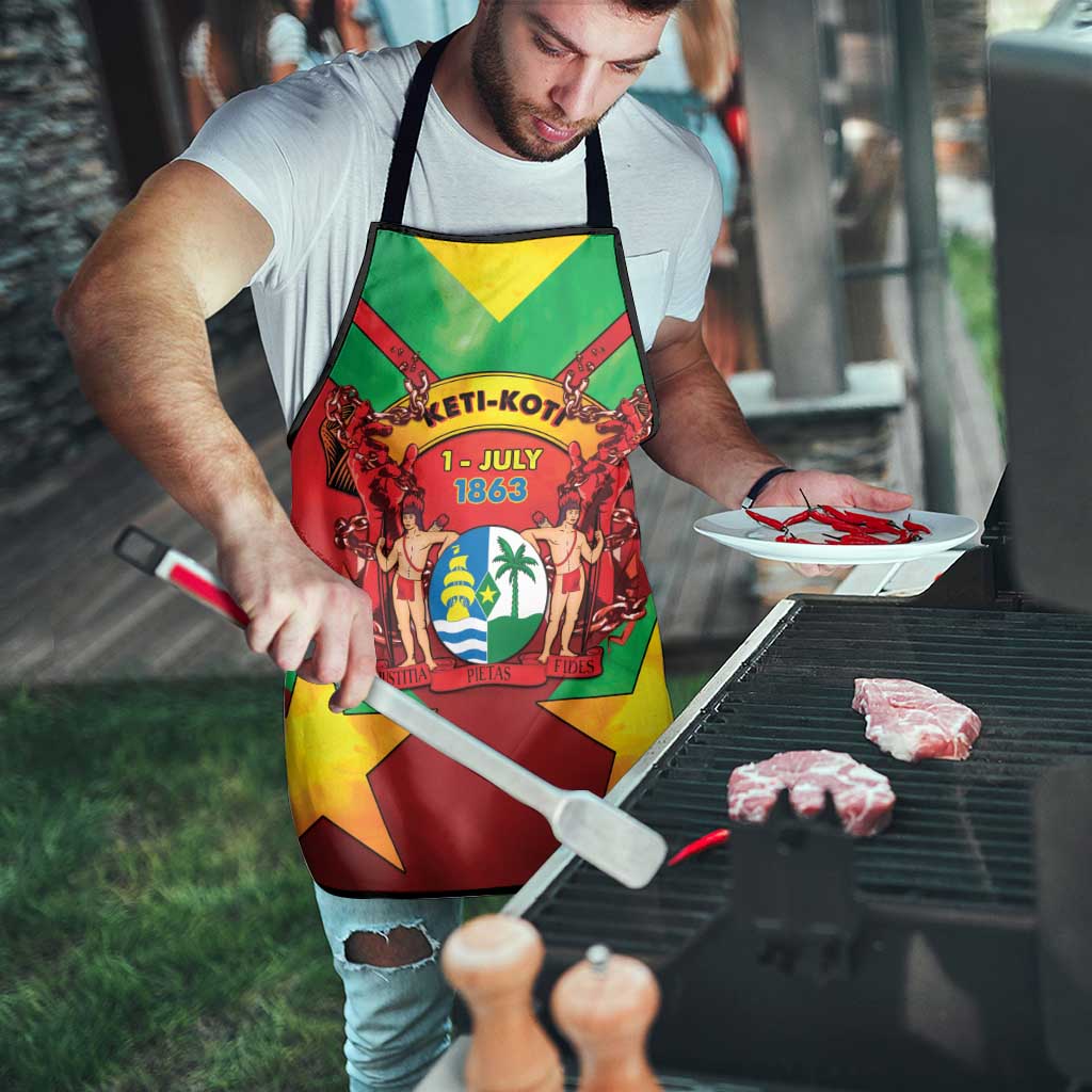 Suriname Emancipation Day Apron Wan Switi Keti Koti - Wonder Print Shop