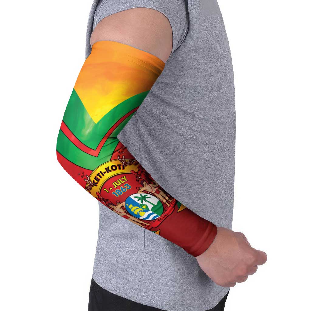 Suriname Emancipation Day Arm Sleeves Wan Switi Keti Koti - Wonder Print Shop