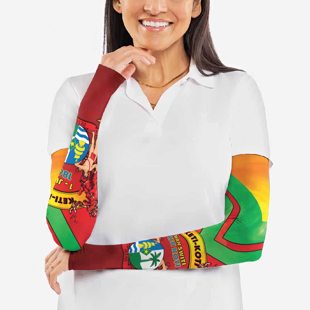 Suriname Emancipation Day Arm Sleeves Wan Switi Keti Koti - Wonder Print Shop