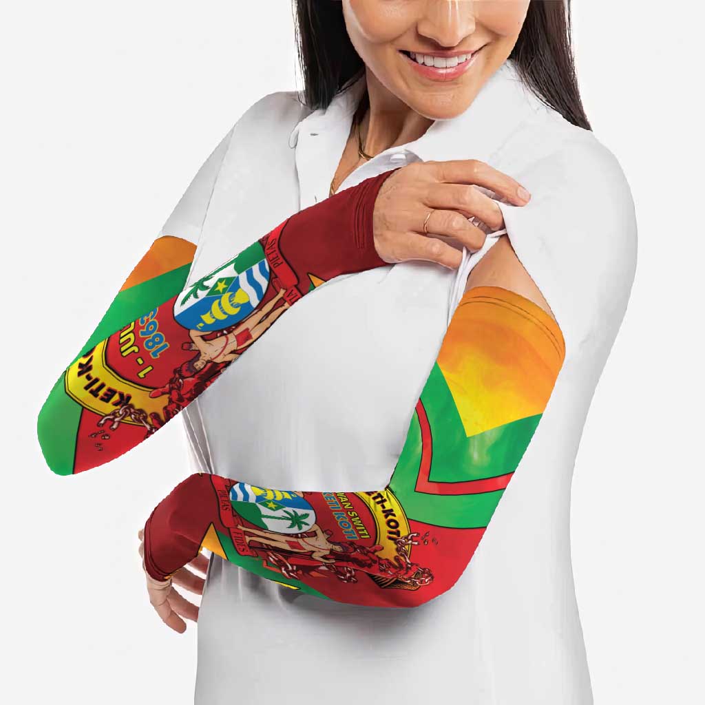 Suriname Emancipation Day Arm Sleeves Wan Switi Keti Koti - Wonder Print Shop