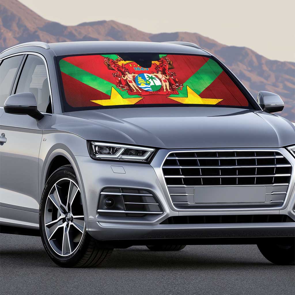 Suriname Emancipation Day Auto Sun Shade Wan Switi Keti Koti - Wonder Print Shop