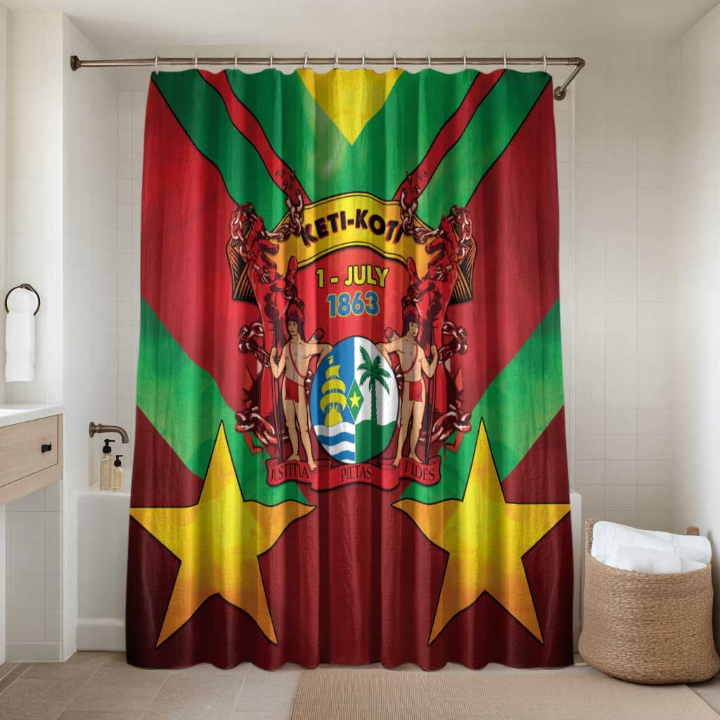 Suriname Emancipation Day Bathroom Set Wan Switi Keti Koti - Wonder Print Shop