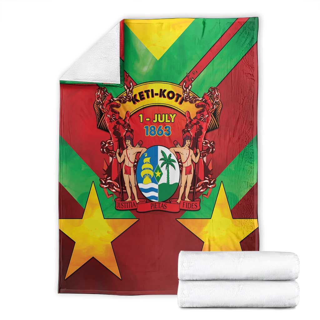 Suriname Emancipation Day Blanket Wan Switi Keti Koti - Wonder Print Shop