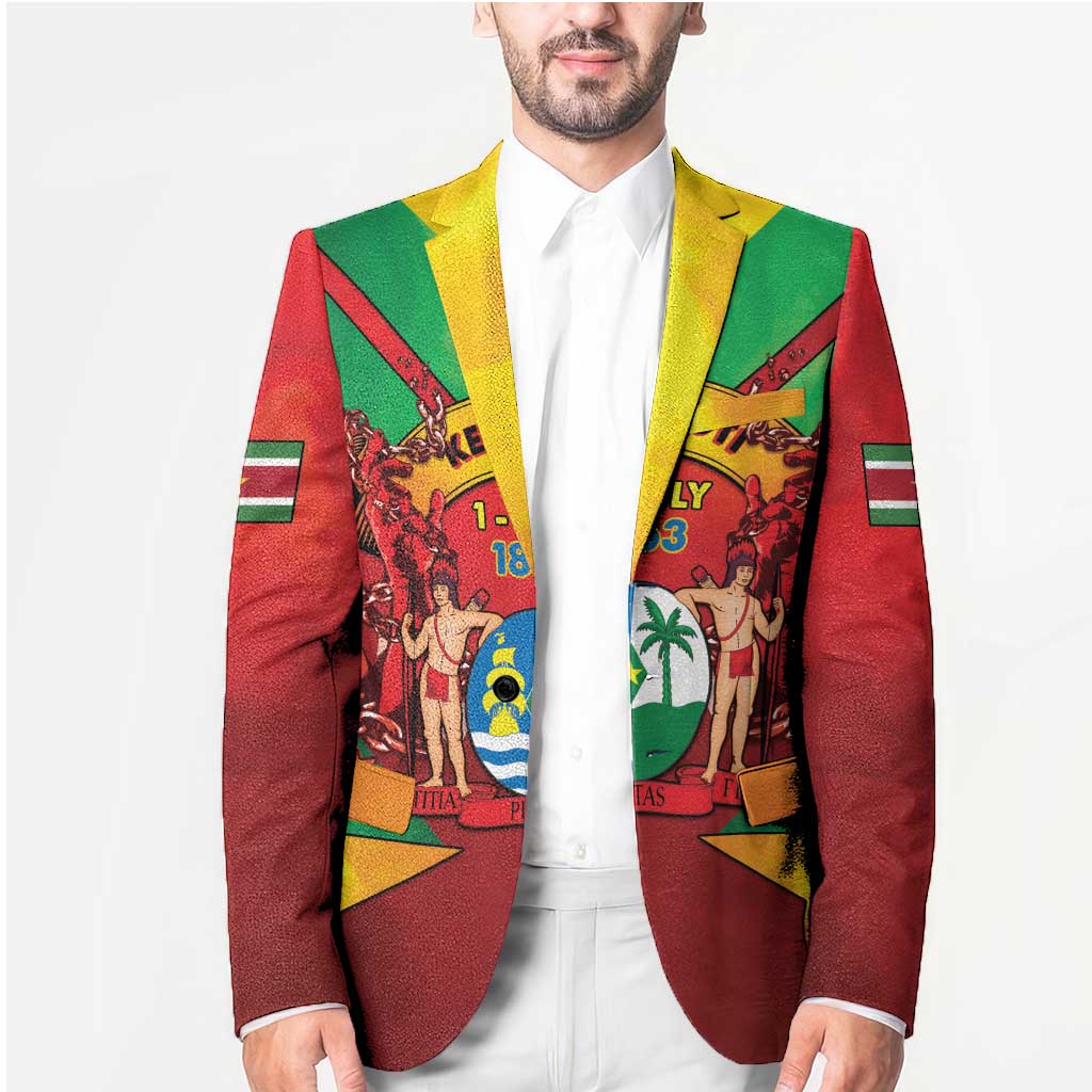 Suriname Emancipation Day Blazer Wan Switi Keti Koti - Wonder Print Shop