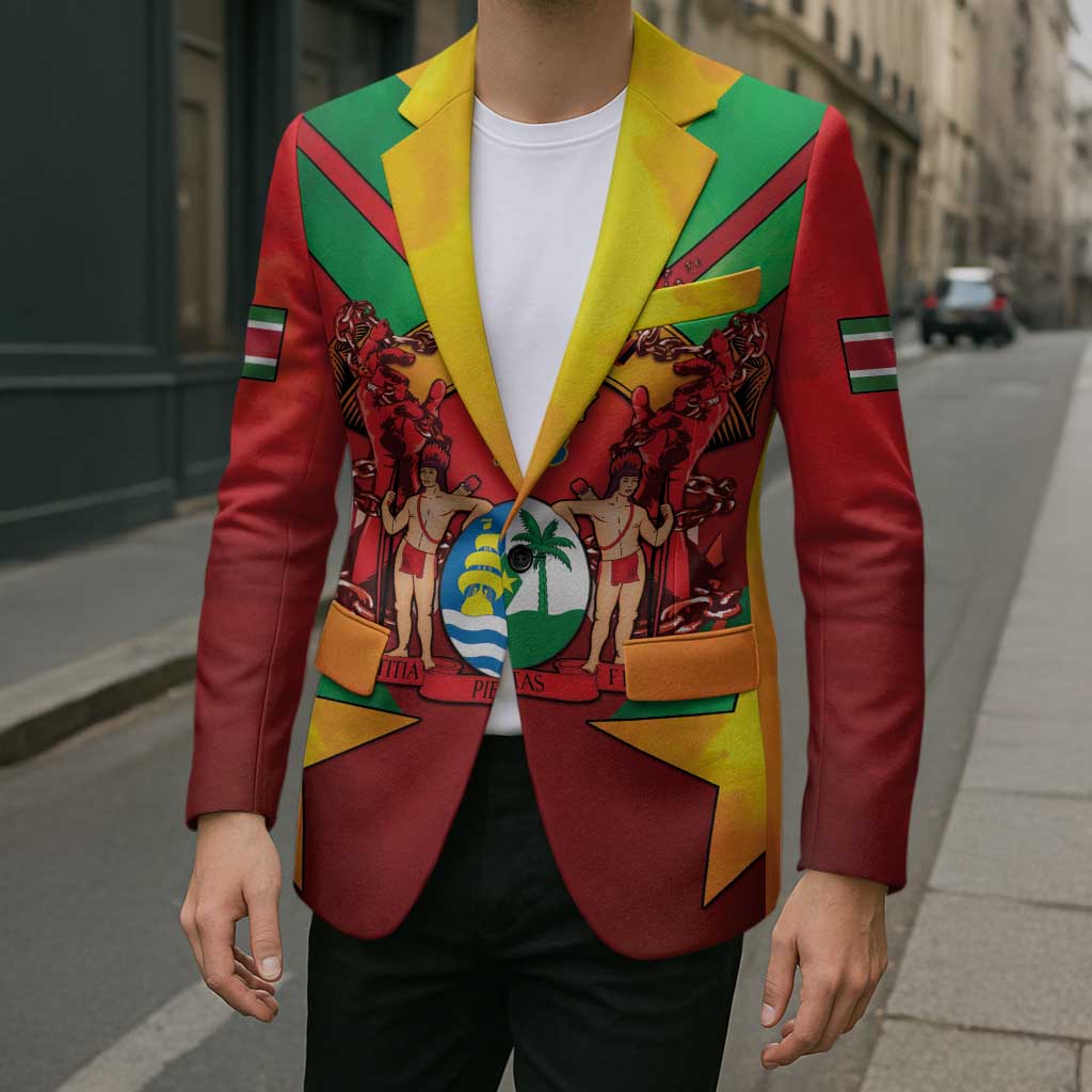 Suriname Emancipation Day Blazer Wan Switi Keti Koti - Wonder Print Shop