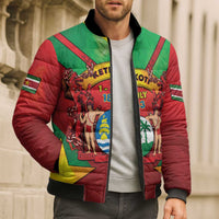 Suriname Emancipation Day Bomber Puffer Jacket Wan Switi Keti Koti - Wonder Print Shop