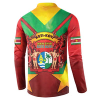 Suriname Emancipation Day Button Sweatshirt Wan Switi Keti Koti - Wonder Print Shop