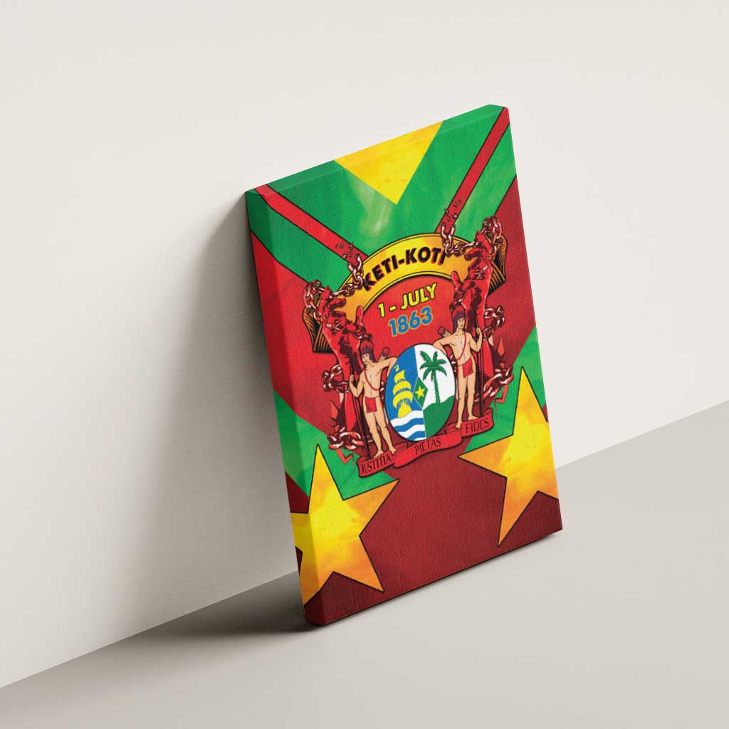 Suriname Emancipation Day Canvas Wall Art Wan Switi Keti Koti - Wonder Print Shop