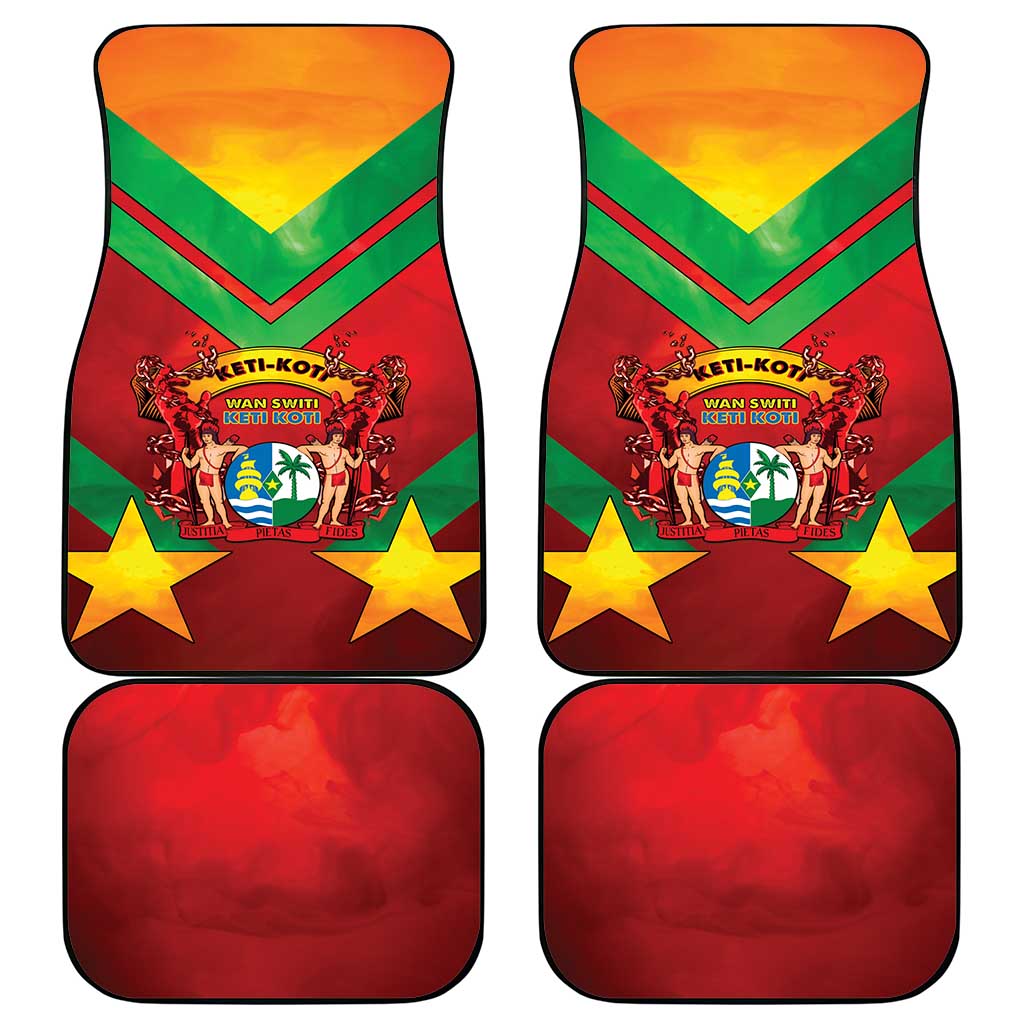 Suriname Emancipation Day Car Mats Wan Switi Keti Koti - Wonder Print Shop