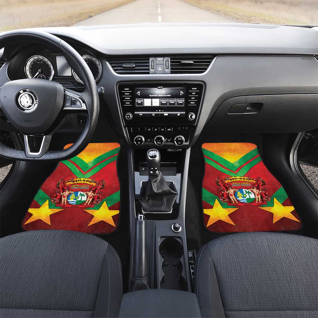 Suriname Emancipation Day Car Mats Wan Switi Keti Koti - Wonder Print Shop