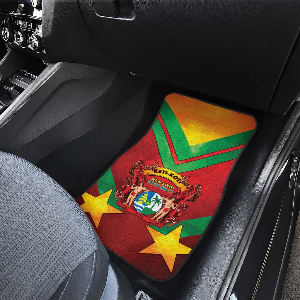 Suriname Emancipation Day Car Mats Wan Switi Keti Koti - Wonder Print Shop