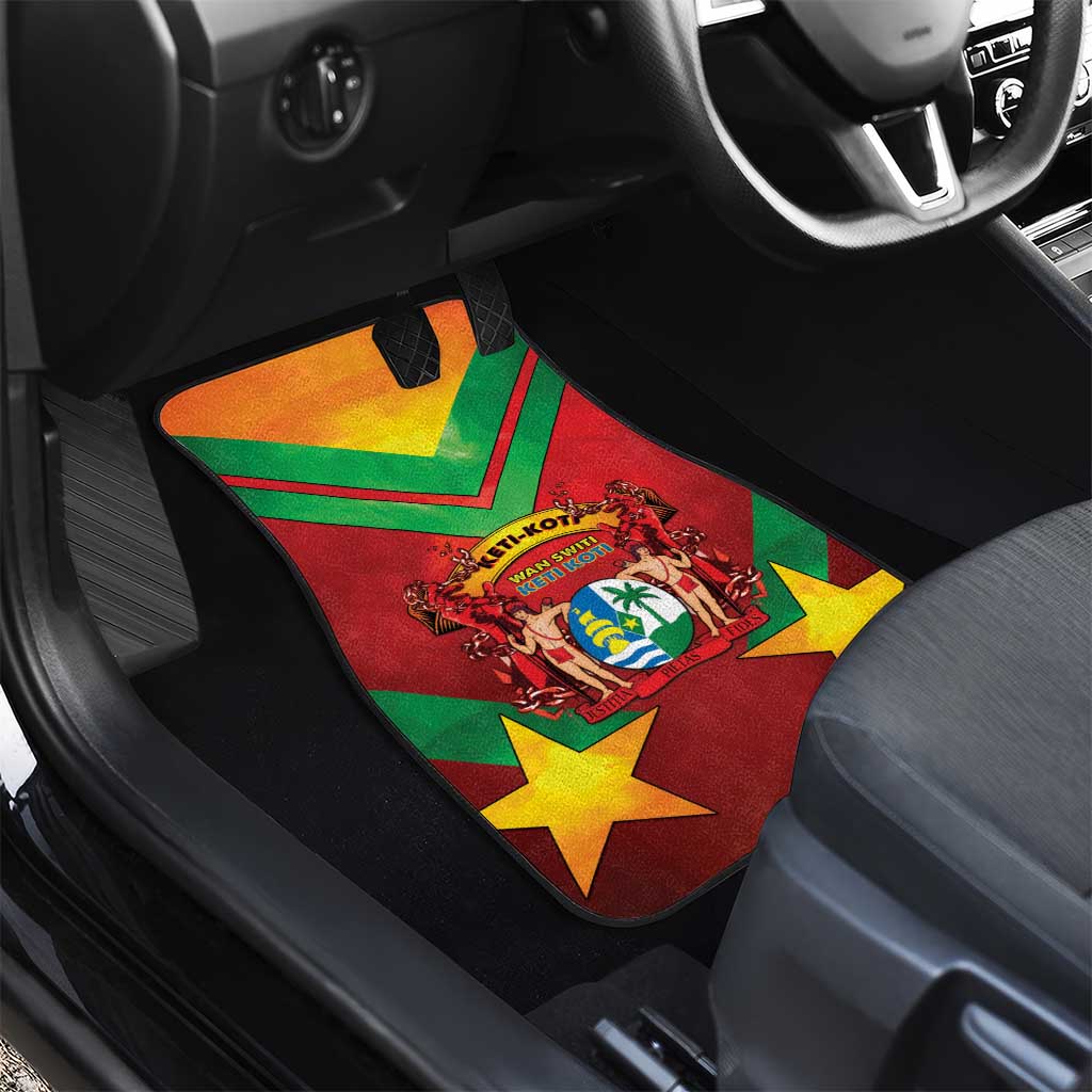 Suriname Emancipation Day Car Mats Wan Switi Keti Koti - Wonder Print Shop