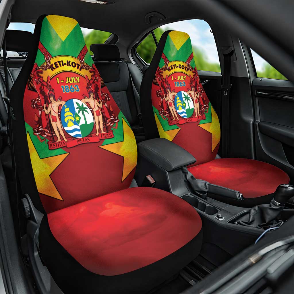 Suriname Emancipation Day Car Seat Cover Wan Switi Keti Koti - Wonder Print Shop