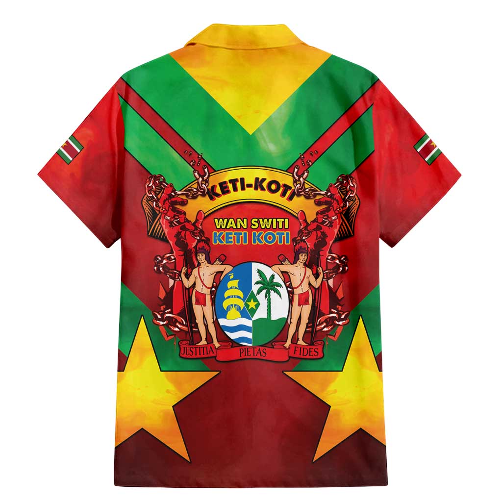 Suriname Emancipation Day Family Matching Mermaid Dress and Hawaiian Shirt Wan Switi Keti Koti - Wonder Print Shop