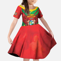 Suriname Emancipation Day Family Matching Summer Maxi Dress and Hawaiian Shirt Wan Switi Keti Koti - Wonder Print Shop