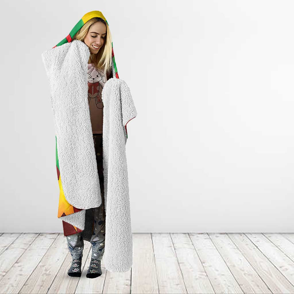 Suriname Emancipation Day Hooded Blanket Wan Switi Keti Koti - Wonder Print Shop