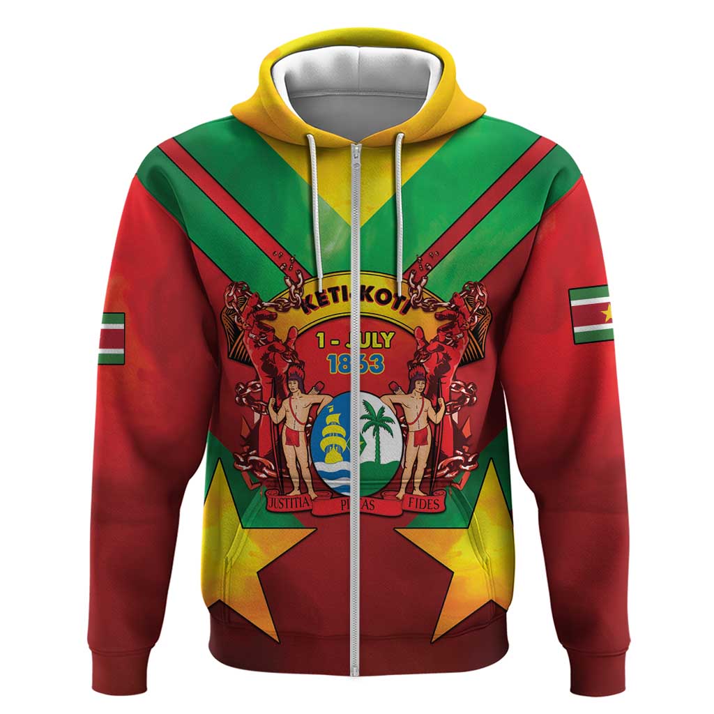 Suriname Emancipation Day Hoodie Wan Switi Keti Koti - Wonder Print Shop