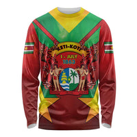 Suriname Emancipation Day Long Sleeve Shirt Wan Switi Keti Koti - Wonder Print Shop