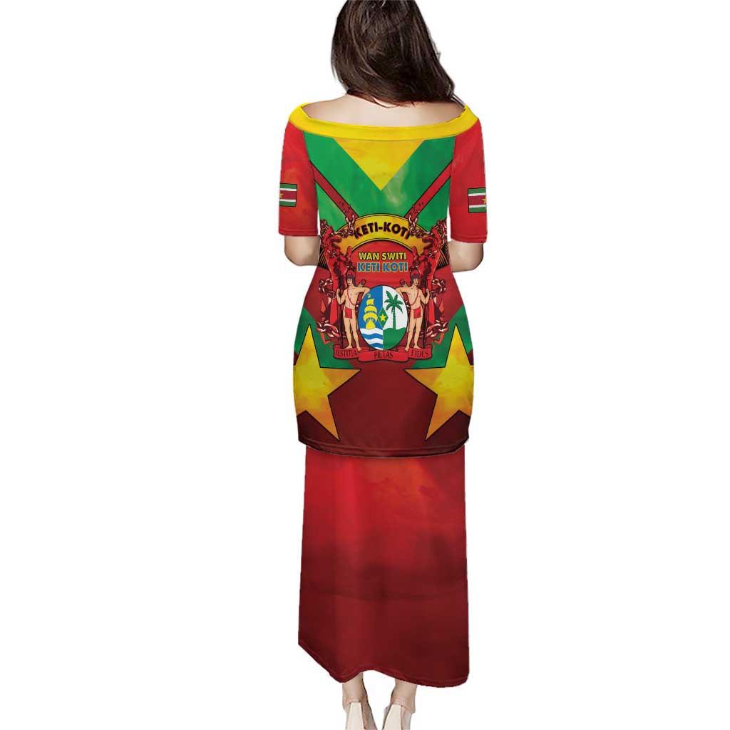 Suriname Emancipation Day Puletasi Wan Switi Keti Koti - Wonder Print Shop