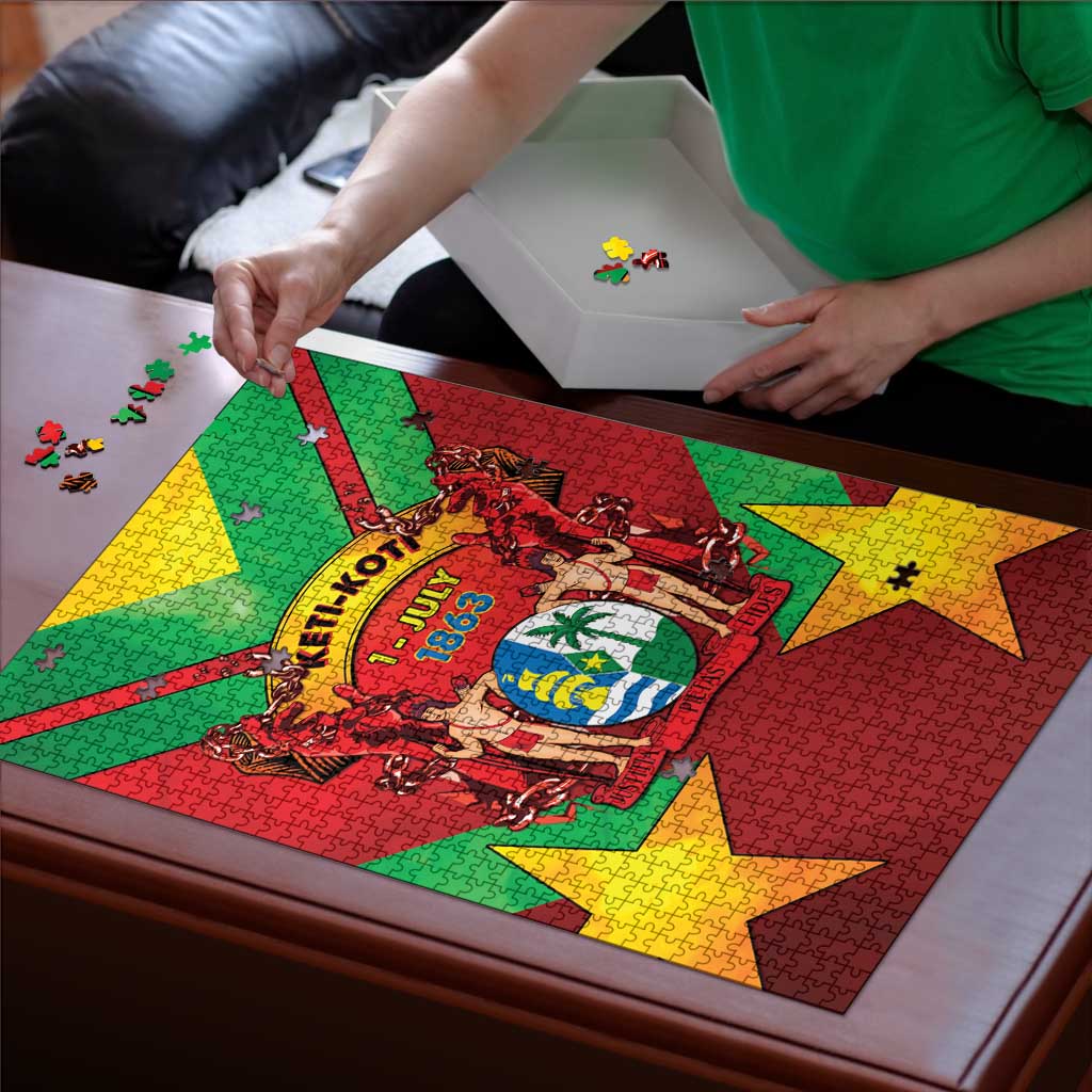 Suriname Emancipation Day Puzzle Wan Switi Keti Koti - Wonder Print Shop