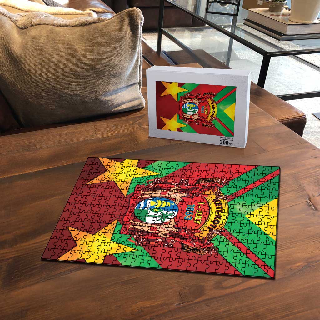 Suriname Emancipation Day Puzzle Wan Switi Keti Koti - Wonder Print Shop