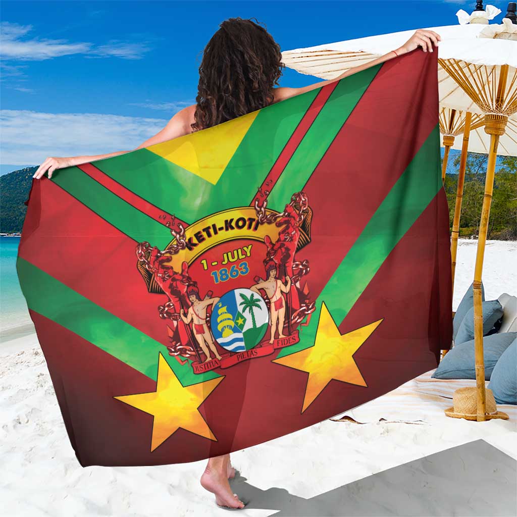 Suriname Emancipation Day Sarong Wan Switi Keti Koti - Wonder Print Shop