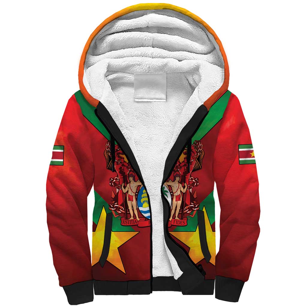 Suriname Emancipation Day Sherpa Hoodie Wan Switi Keti Koti - Wonder Print Shop