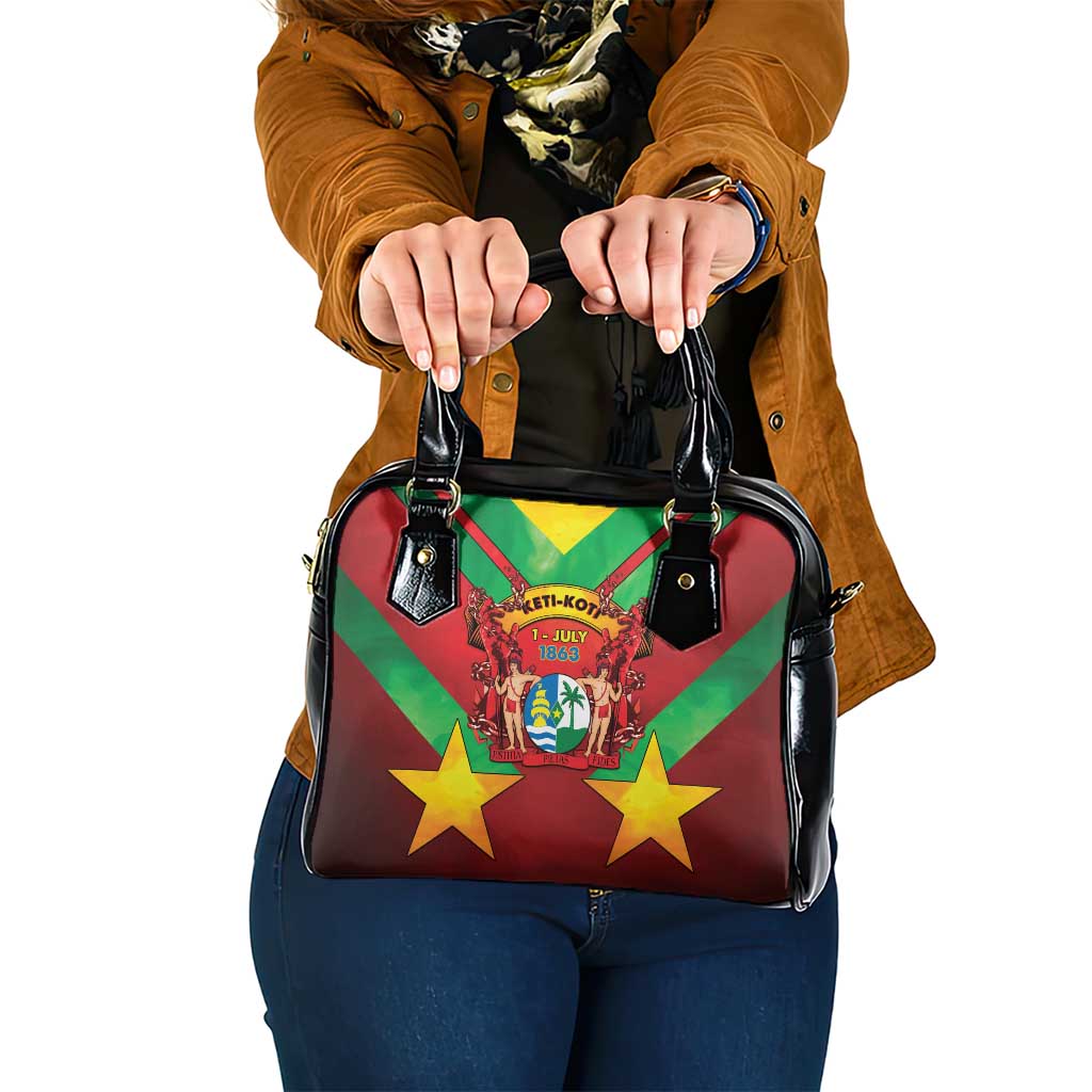 Suriname Emancipation Day Shoulder Handbag Wan Switi Keti Koti - Wonder Print Shop