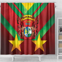 Suriname Emancipation Day Shower Curtain Wan Switi Keti Koti - Wonder Print Shop