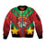 Suriname Emancipation Day Sleeve Zip Bomber Jacket Wan Switi Keti Koti - Wonder Print Shop