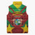Suriname Emancipation Day Sleeveless Puffer Jacket Wan Switi Keti Koti - Wonder Print Shop
